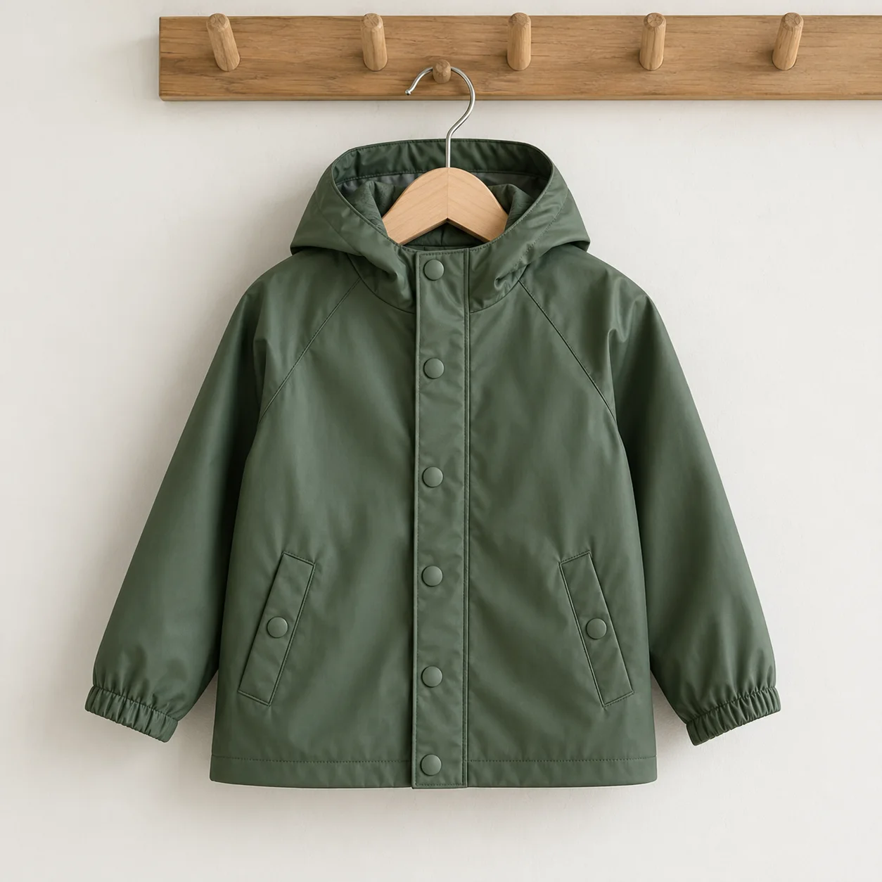 Waterproof rain jacket